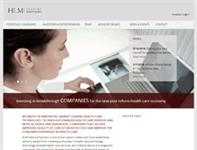 Tablet Screenshot of hlmvp.com